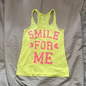 Smile for me tank top